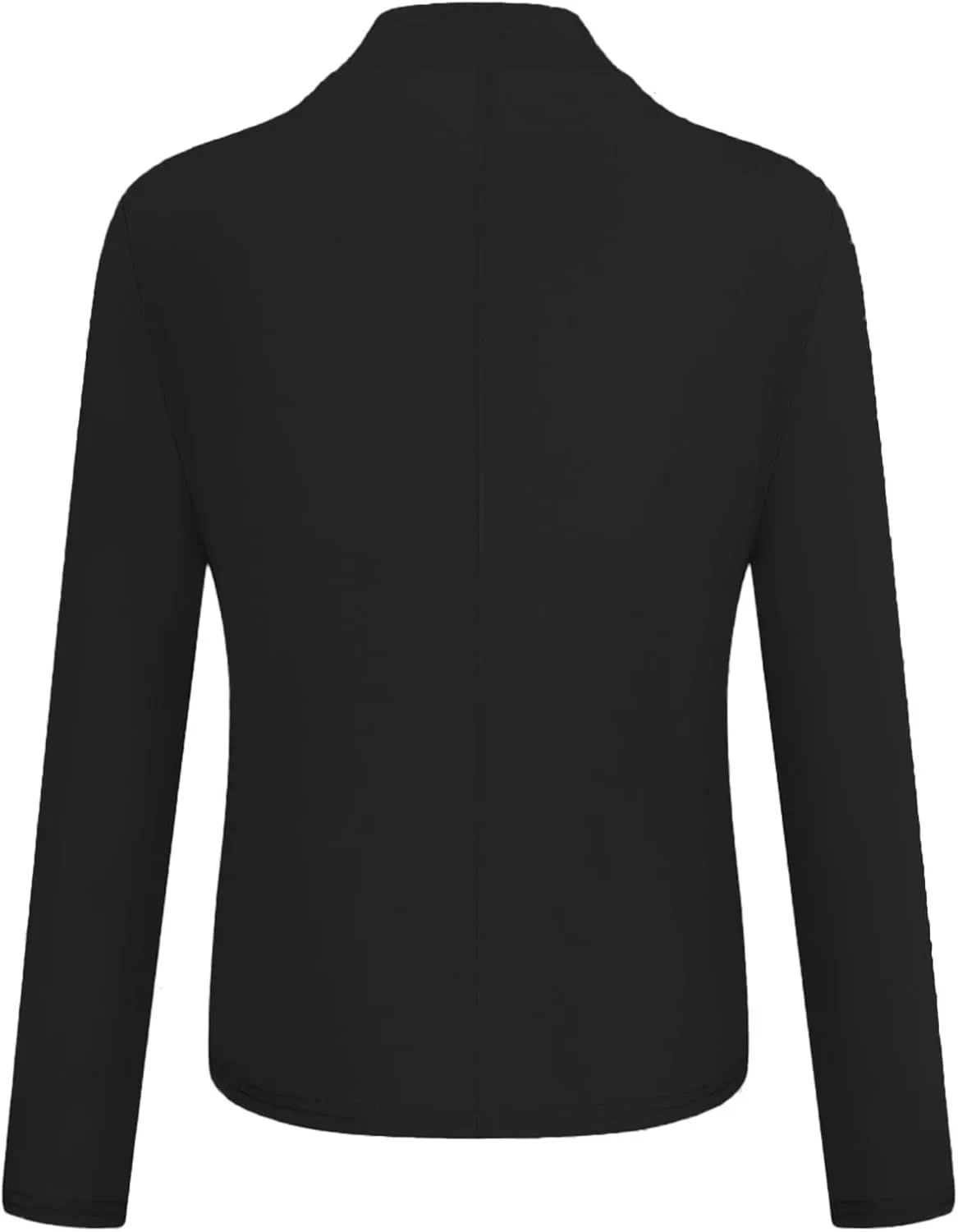 2023 Women Petite Blazers Trendy Casual Puff Sleeve Bolero Shrug Open Front Fall Cropped Suit Jackets Stylish Cardigan Coats