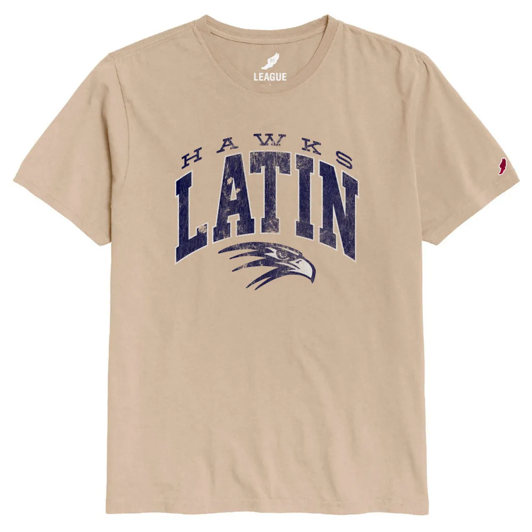 Adult Tumble Tee - Latin Hawks