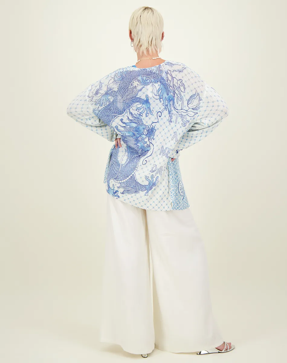 Ariel Natural Wide Leg Linen Pants
