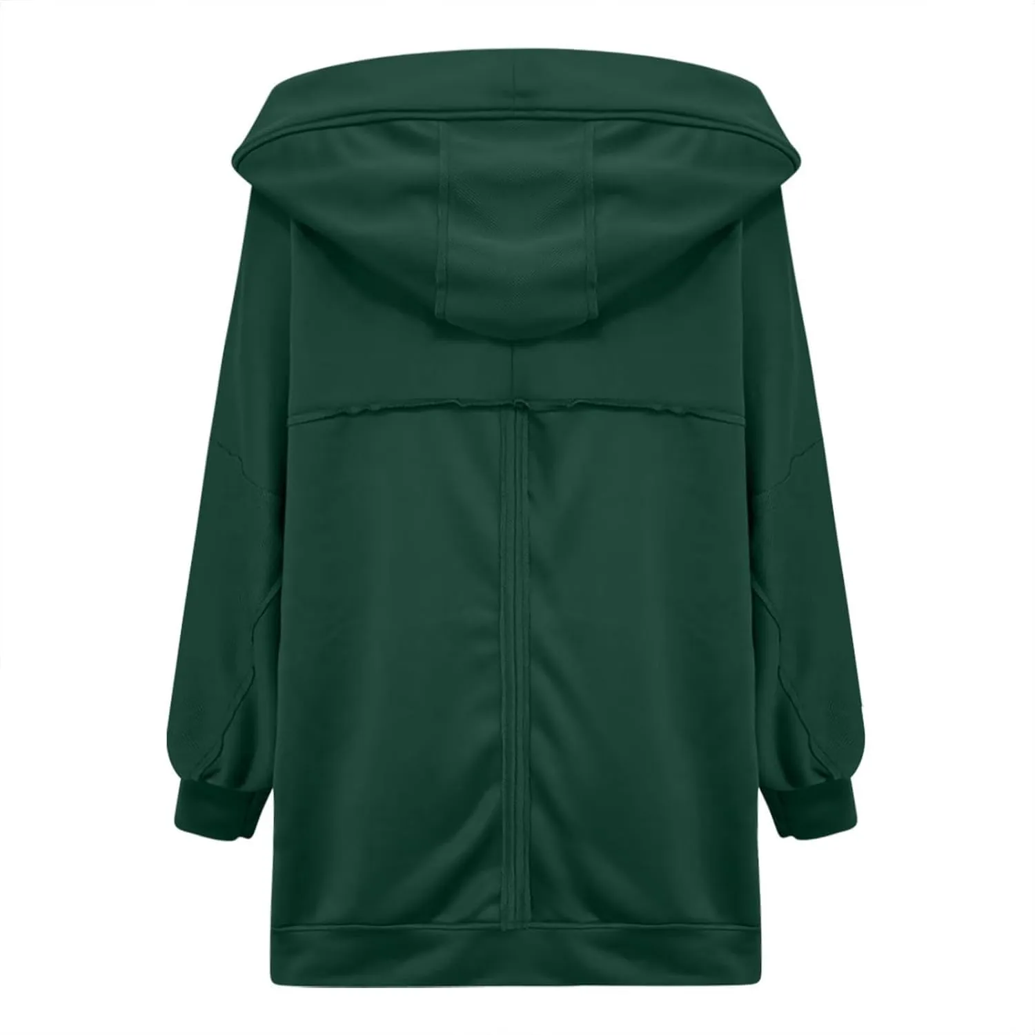 Cardigan Sweatshirts for Women Oversized Long Sleeve Open Front Hooded Jackets Cozy Sweater Coat Fall Spring Fashion