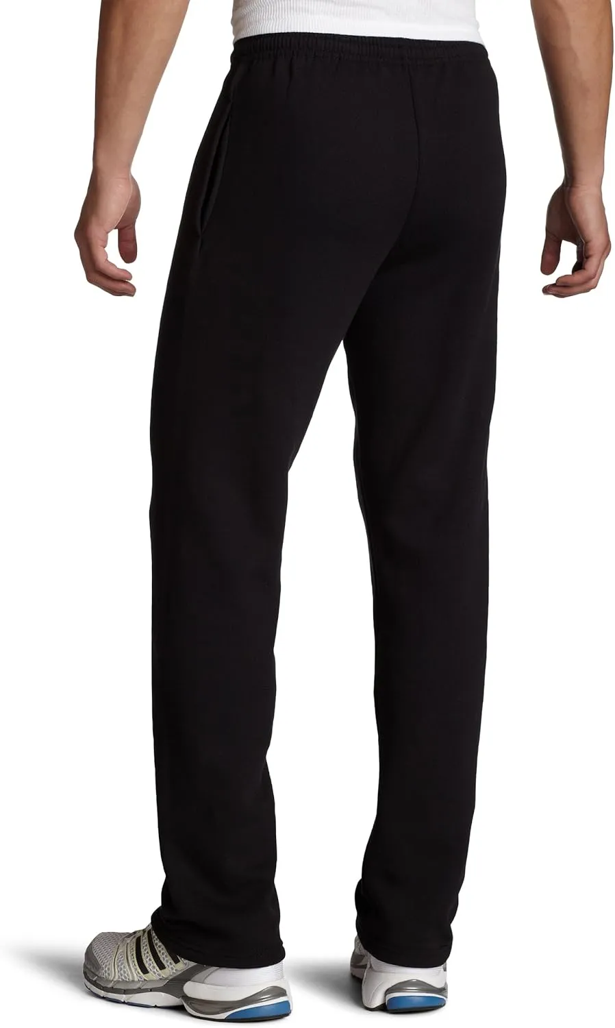 Russell Athletic Men's Dri Power Fleece Open Bottom Sweatpants with Pockets, Relaxed Fit, Moisture Wicking