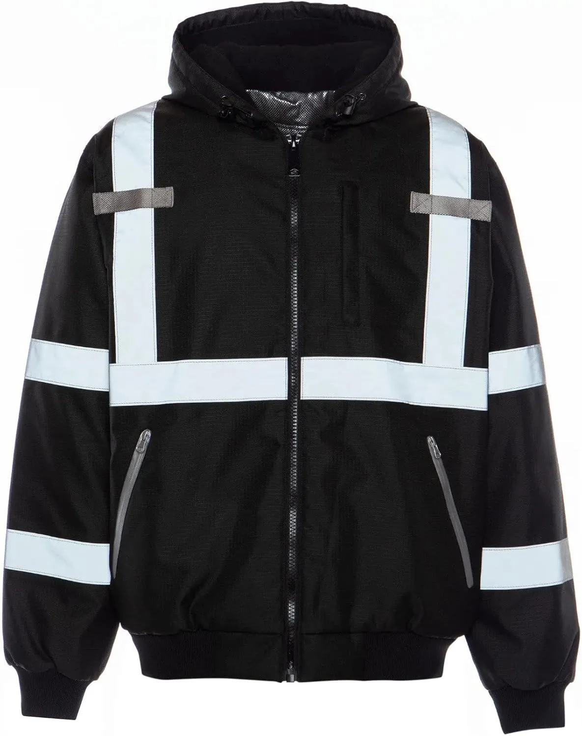 Utility Pro, Hi-Vis Reflective Warm-Up Bomber Jacket