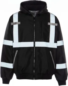 Utility Pro, Hi-Vis Reflective Warm-Up Bomber Jacket
